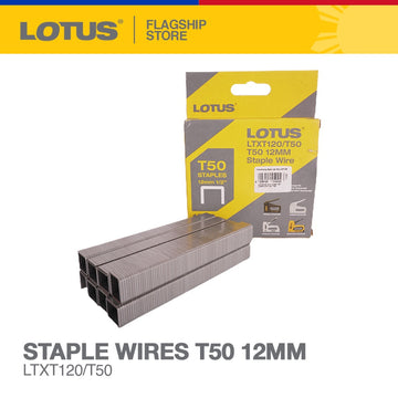 LOTUS STAPLE WIRE T50 12MM LTXT120/T50