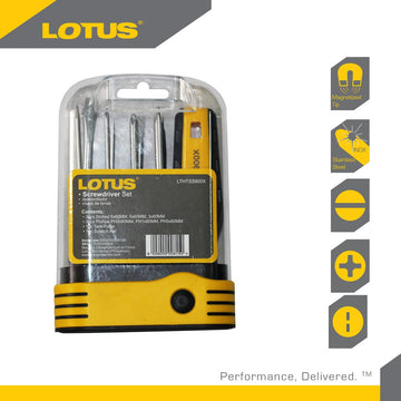 LOTUS SCREWDRIVER SET PRO 9PC LTHTSS900X