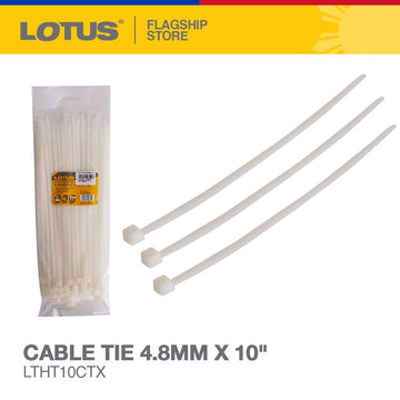 LOTUS CABLE TIE 4.8MM X 10" LTHT10CTX