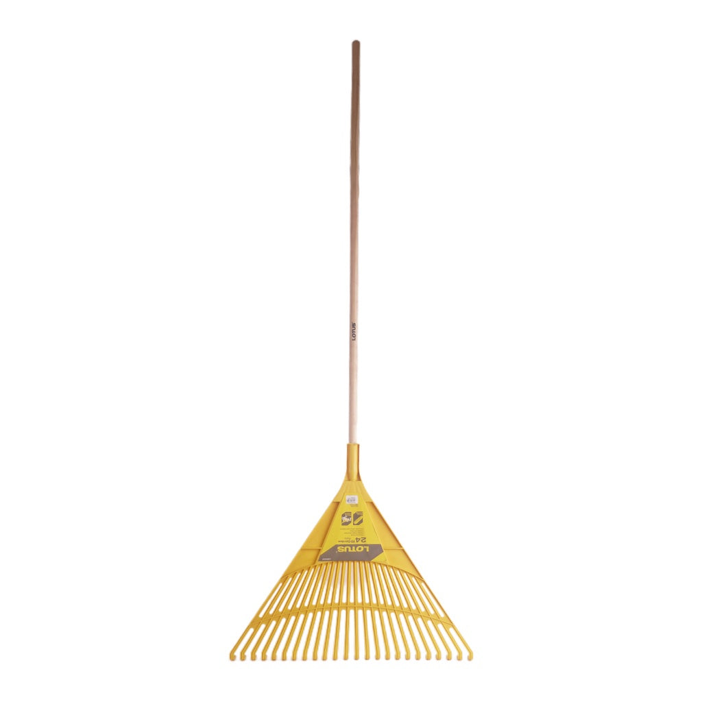 LOTUS GARDEN RAKE (PVC) 24T LGR024P