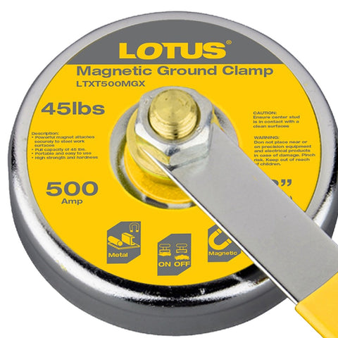 LOTUS MAGNETIC GROUND CLAMP 500A LTXT500MGX