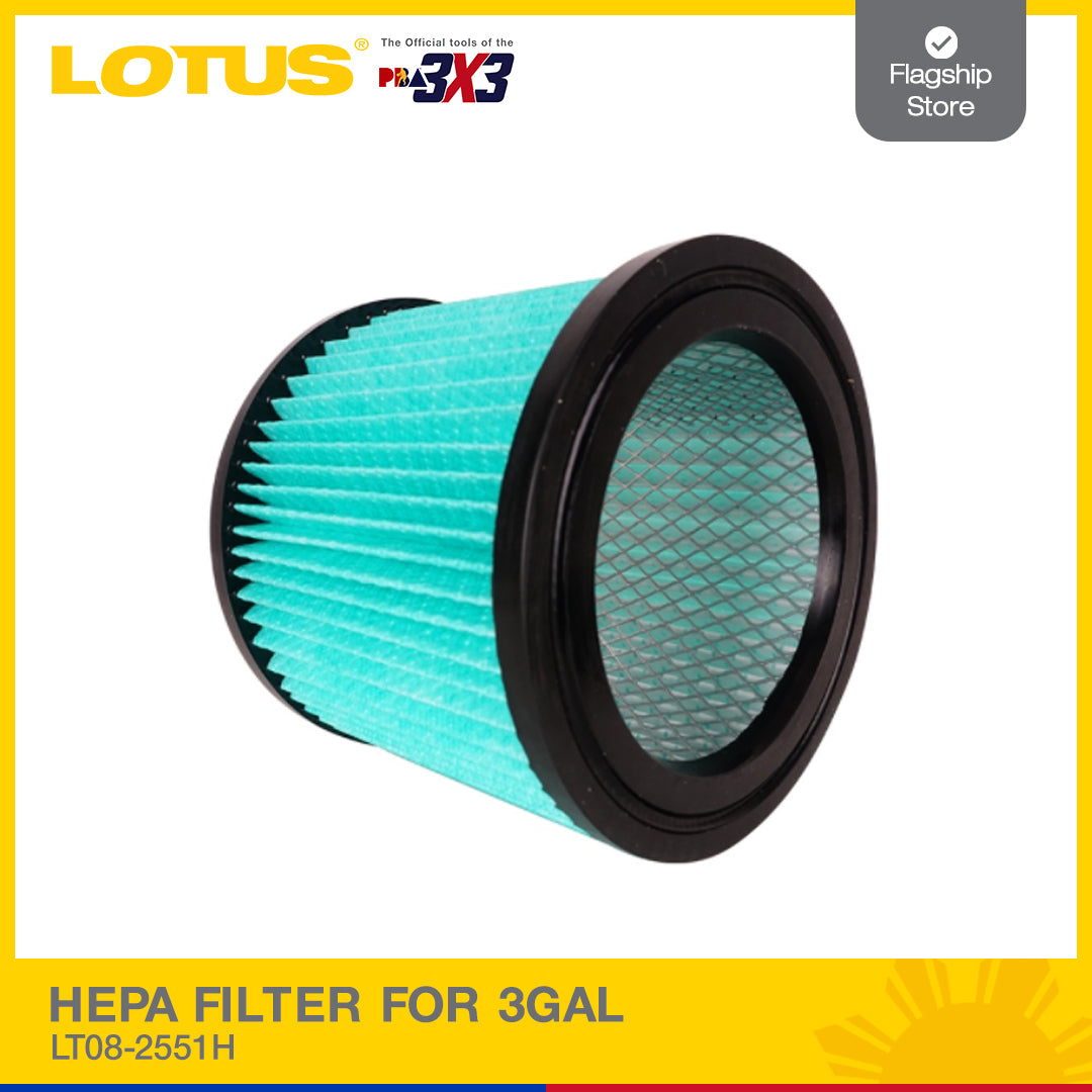 LOTUS HEPA FILTER FOR 3GAL LT08-2551H