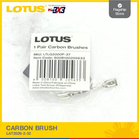 LOTUS CARBON BRUSH LTLG2000P-37