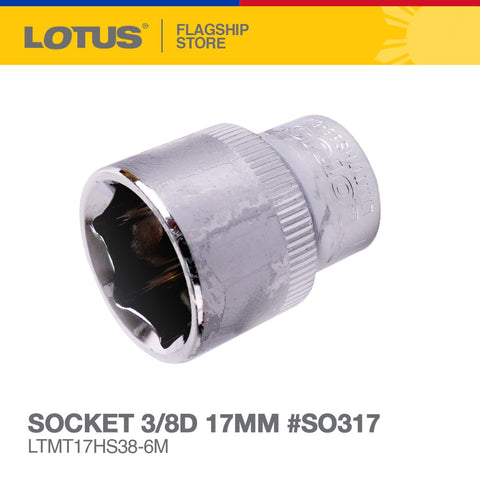 LOTUS SOCKET 3/8D 8MM #SO308 | LTMT8HS38-6M