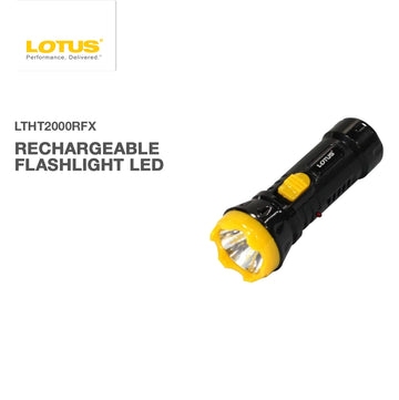 LOTUS Rechargeable Flashlight LED LTHT2000RFX