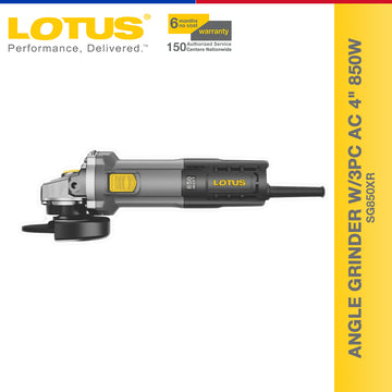 Lotus Angle Grinder W/3PC AC 4