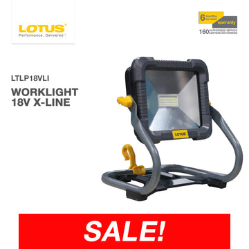 SALE! (REFURBISHED) LOTUS WORKLIGHT 18V X-LINE LTLP18VLI (Battery and Charger NOT Included)