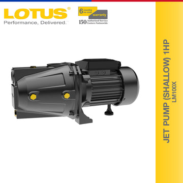 Lotus Jet Pump (SHALLOW) 1HP LM100X - Power Water Pump