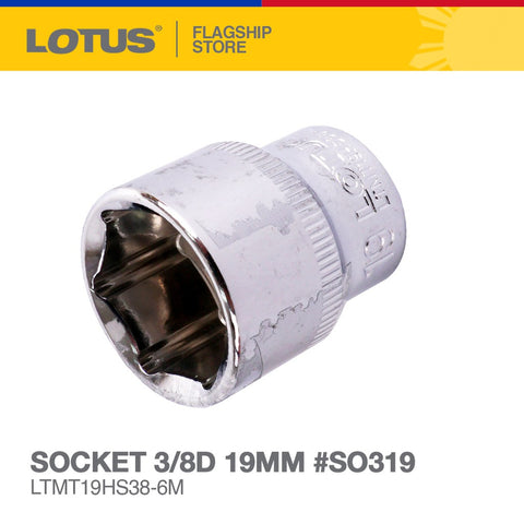 LOTUS SOCKET 3/8D 8MM #SO308 | LTMT8HS38-6M