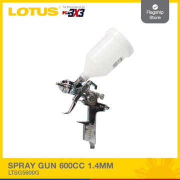 LOTUS SPRAY GUN 600CC 1.4MM 50PSI LTSG5600G