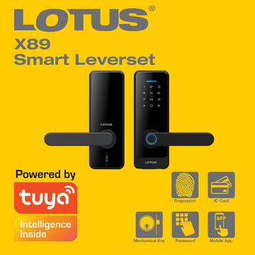 Lotus Smart Leverset X89 | Door Hardware & Locks | Household Security System