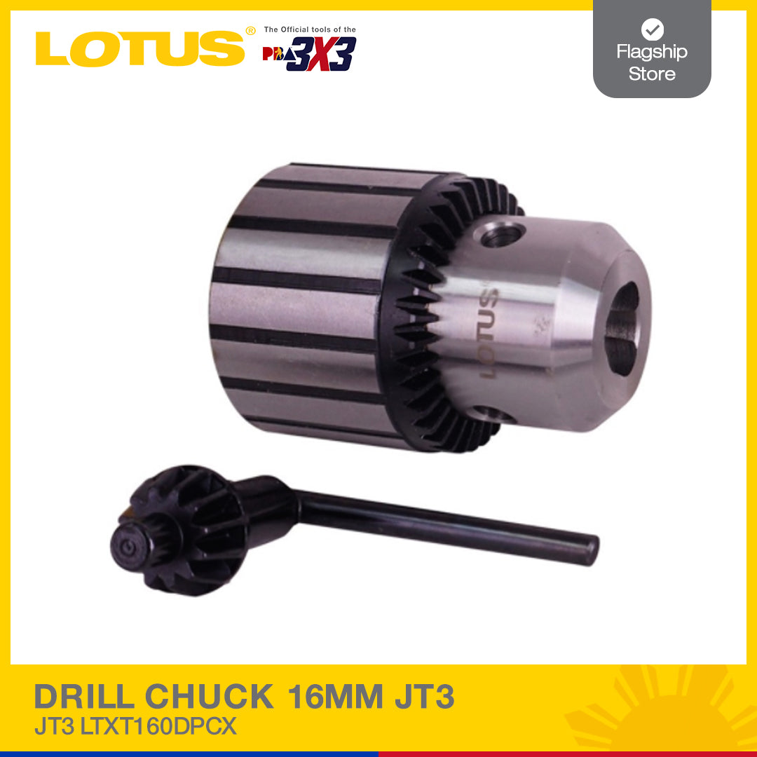 LOTUS Drill Chuck 16mm JT3 LTXT160DPCX Lotus Tools Philippines