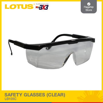 LOTUS SAFETY GLASSES (CLEAR) LB105C