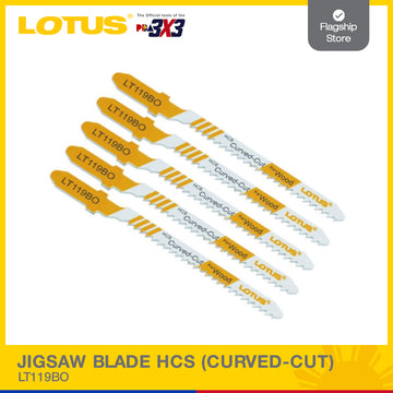 LOTUS JIGSAW BLADE HCS (CURVED-CUT) LT119BO