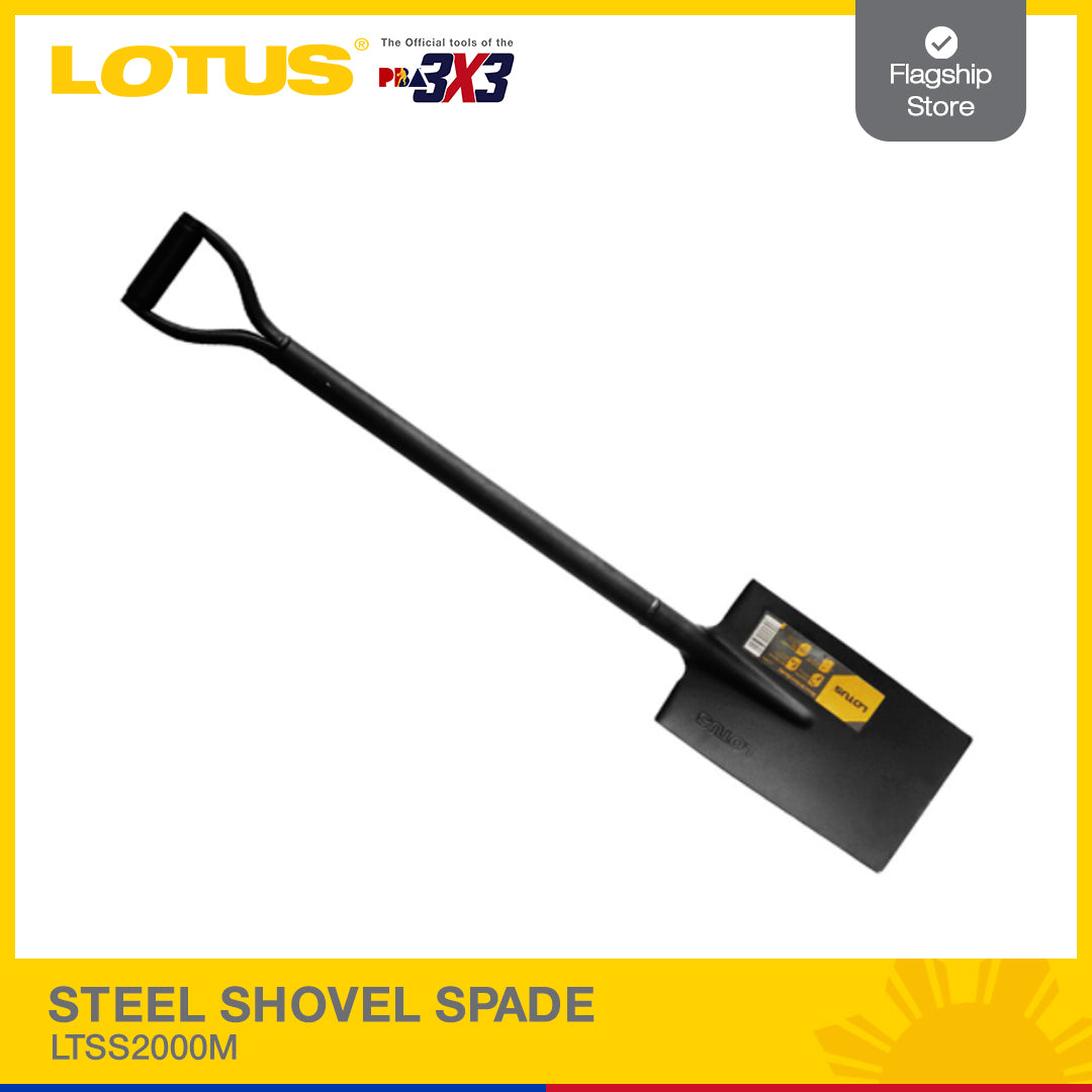 LOTUS STEEL SHOVEL SPADE (GREEN) LTSS2000M Lotus Tools Philippines