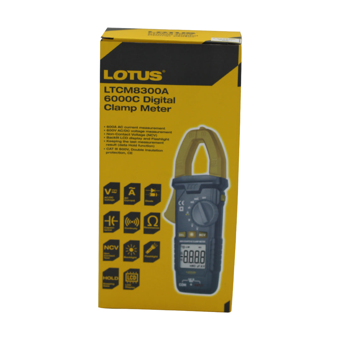 Lotus Digital Clamp Meter 6000C LTCM8300A