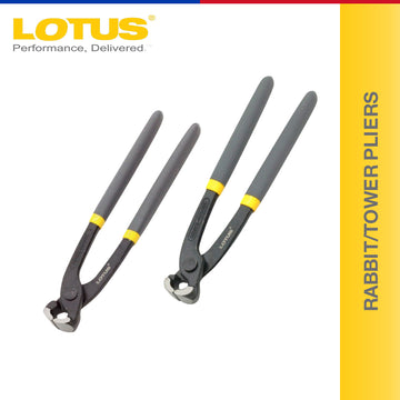 Lotus Rabbit / Tower Pliers 8" LTHT200TPX | 10" LTHT255TPX |  Carpenter Pliers 8" LTHT200CPX | End Cutting Pliers 7" LTHT180ECX- Hand Tools