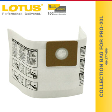 Lotus Collection Bag For ATOM-4L 68-278286 | ATOM-10L 68-277449 | PRO-20L 68-277456-4 | Vaccum Cleaner Parts & Filter