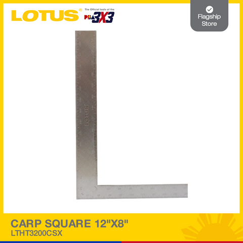 LOTUS CARP SQUARE 12"X8" #CS0812/LTHT3200CSX