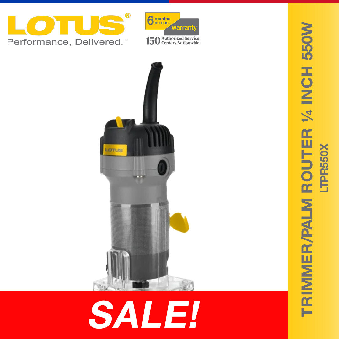 SALE! (REFURBISHED) LOTUS TRIMMER/PALM ROUTER 1/4