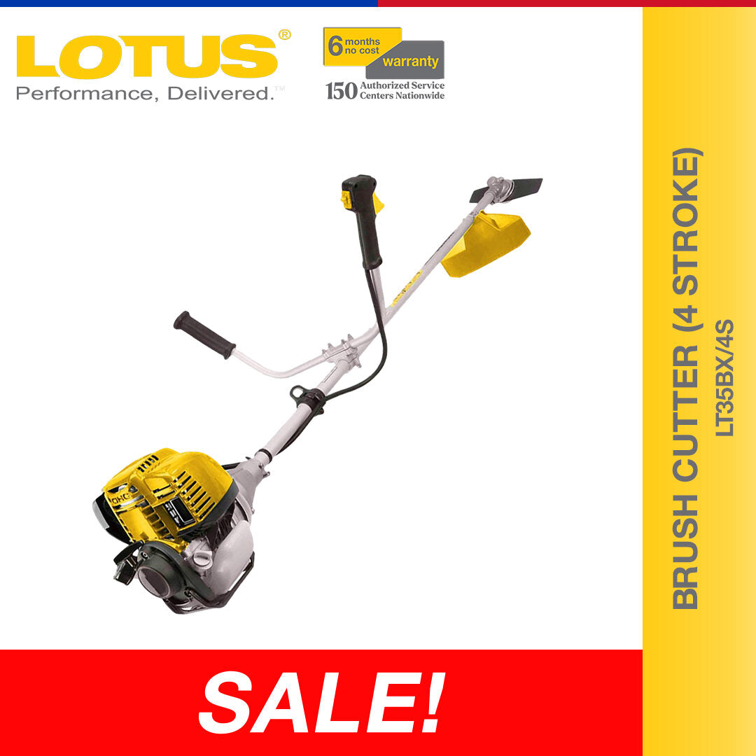 SALE! (REFURBISHED) LOTUS BRUSH CUTTER (4 STROKE) LT35BX/4S-V2
