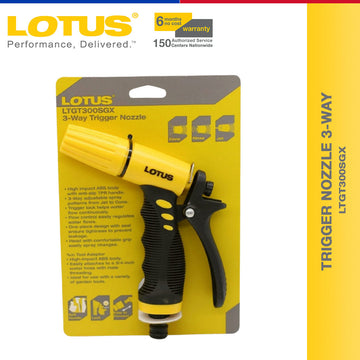 Lotus Trigger Nozzle 3-WAY LTGT300SGX - Watering Systems & Garden Hoses