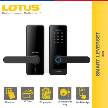 Lotus Smart Leverset X89 | Door Hardware & Locks | Household Security System