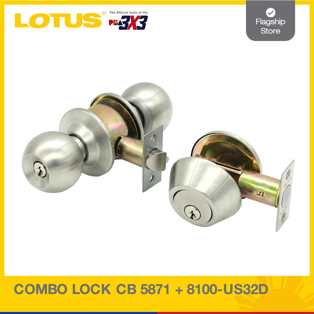 Lotus Combo Lock CB 5871+8100-US32D