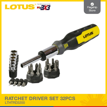 LOTUS SCREWDRIVER (RATCHET) 32/SET LTHTRD3200