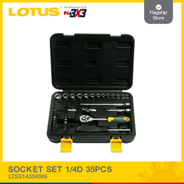 LOTUS SOCKET SET 1/4D 35PC 048/LTSS1435KM6