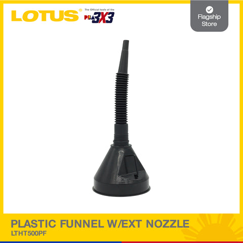 LOTUS PLASTIC FUNNEL W/EXT NOZZLE LTHT500PF