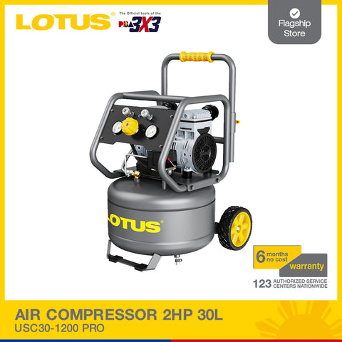LOTUS AIR COMPRESSOR 2HP 30L USC30-1200 PRO