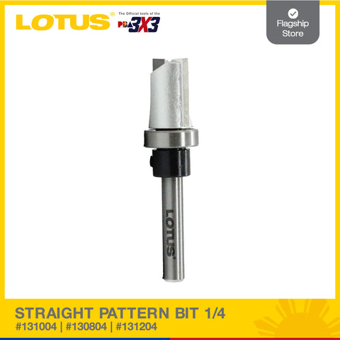 Lotus Straight Pattern Bit 1/4  #131004 | #130804 | #131204 - Drill Bits & Accessories