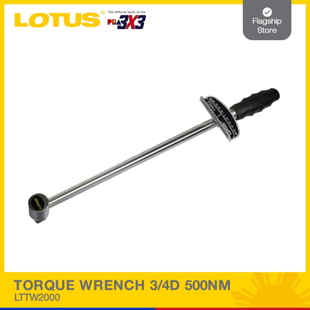 LOTUS TORQUE WRENCH 3/4D 500NM LTTW2000