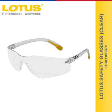 Lotus Safety Glasses (CLEAR) LTSX110SG/C | (GRAY) LTSX120SG/G -  Protective Clothing & Equipment  | Eye Protection