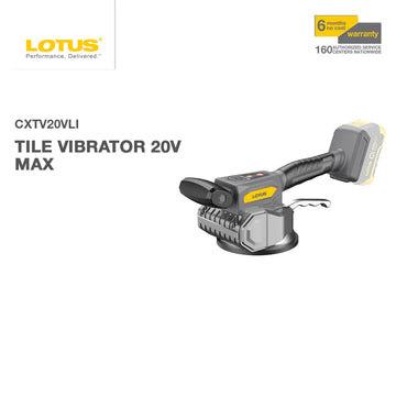 Lotus Tile Vibrator 20V Max CXTV20VLI