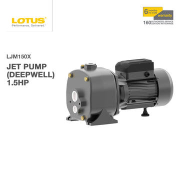 Lotus Jet Pump (Deep Well) 1.5HP LJM150X