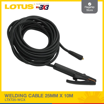 LOTUS WELDING CABLE 25MM X 10M LTXT25-WCX