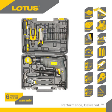 LOTUS IMPACT DRILL 13MM #13REPK | LTHD650XL