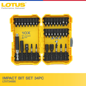 Lotus Impact Bit Set 34PC LTXT34IBX