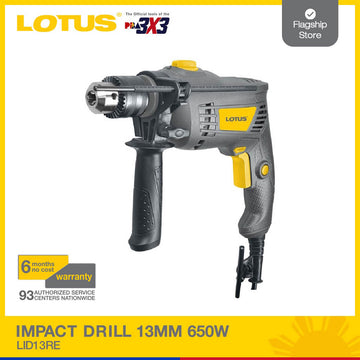 LOTUS IMPACT DRILL 13MM 650W LID13RE