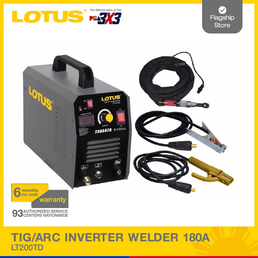 LOTUS TIG/ARC WELDER 200A #TW180D | LT200TD