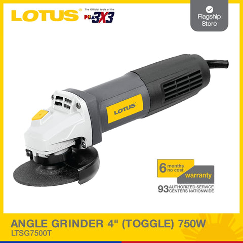 LOTUS ANGLE GRINDER 4" 750W LTSG7500T