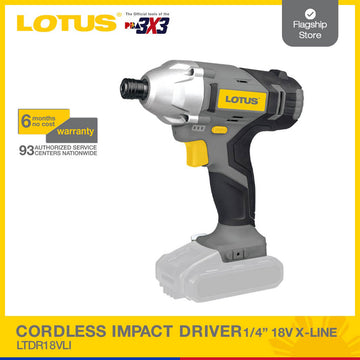 LOTUS IMPACT DRIVER 1/4" 18V X-LINE LTDR18VLI