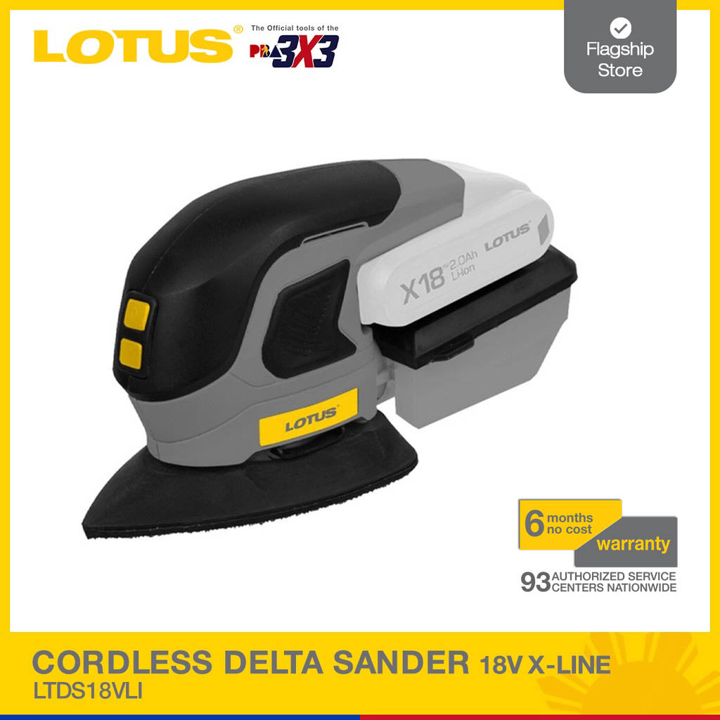 LOTUS DELTA SANDER 18V X-LINE LTDS18VLI