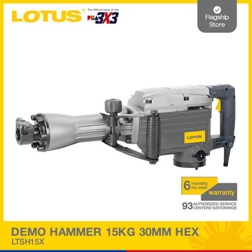 LOTUS DEMO HAMMER 15KG 30MM HEX LTSH15X