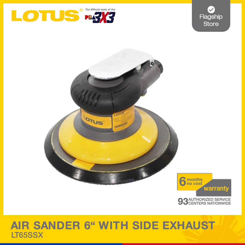 LOTUS AIR SANDER 6" (SIDE EXHAUST) LT65SSX