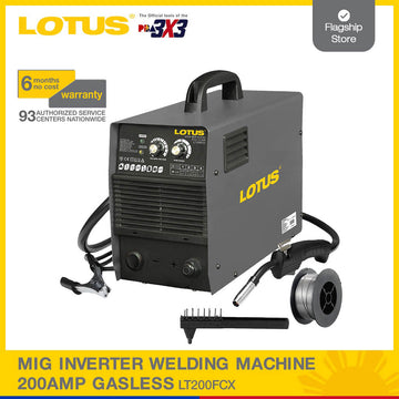 LOTUS MIG WELDER (FLUX CORED) 200A LT200FCX