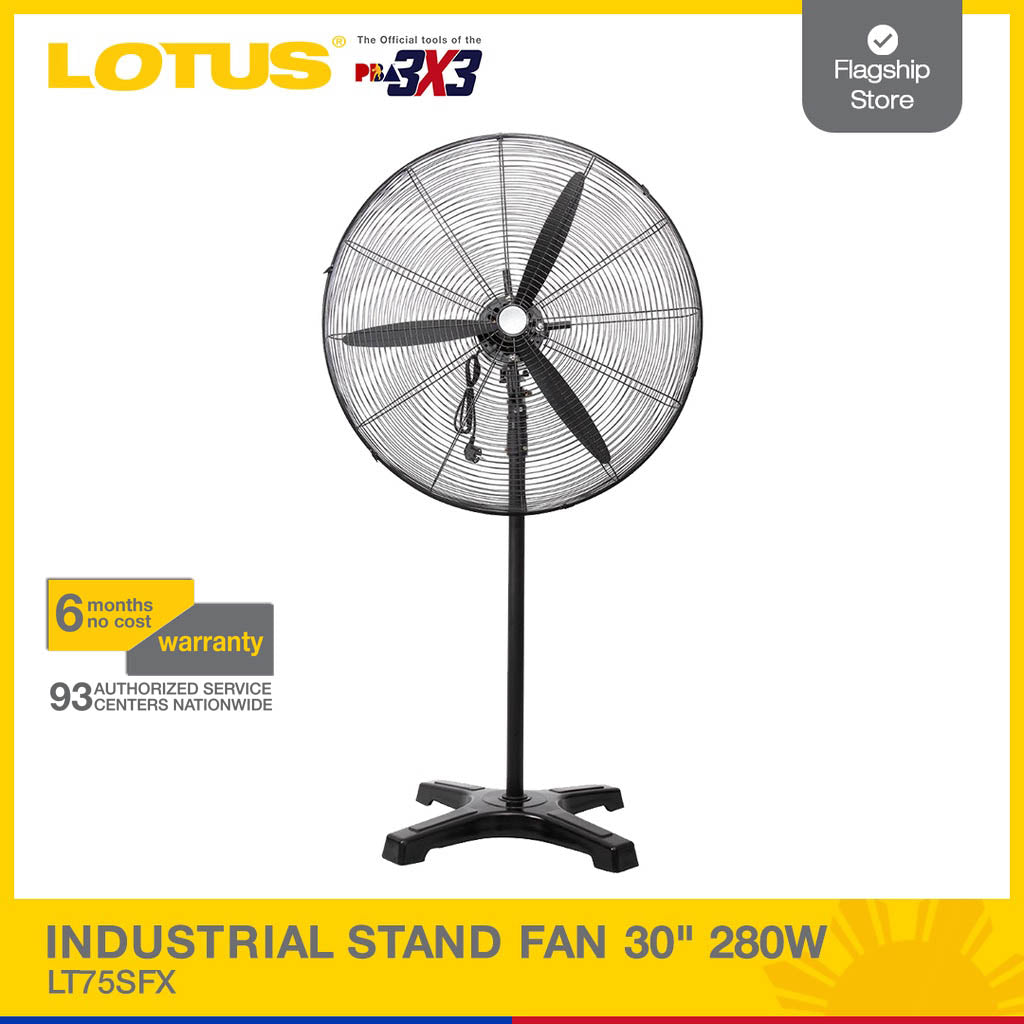 LOTUS STAND FAN 30" 280W LT75SFX