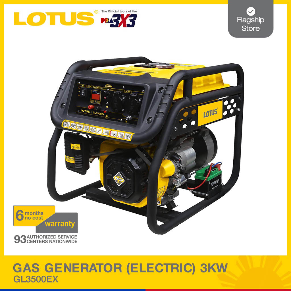 LOTUS GAS GENSET (ELECTRIC) 3KW GL3500EX